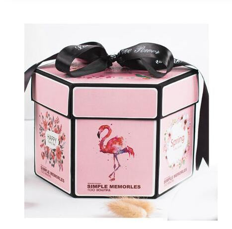 EXPLOSION GIFT BOX (Flamingo)