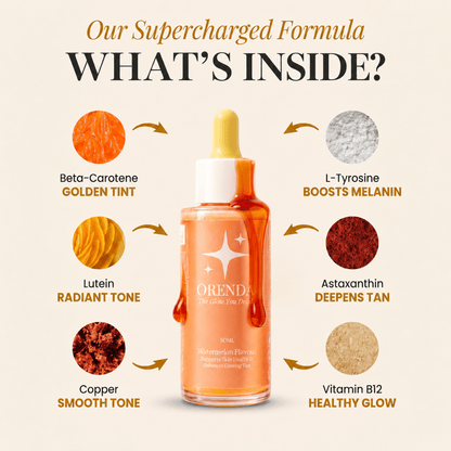 ORENDA Tanning Drops - The Glow You Drink - ORENDA